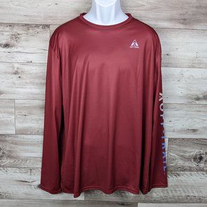 Off-Trail* Men's‎ Long Sleeve Crew Neck Straight Hem Pullover Shirt~ Size XXL